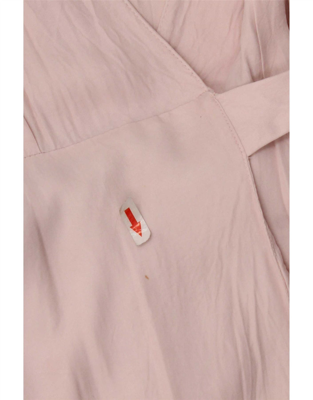 Robe portefeuille Zara Femme UK 10 Petite Viscose Rose