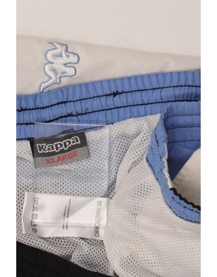 KAPPA Short de Sport Homme XL Multicolore Colourblock Polyester