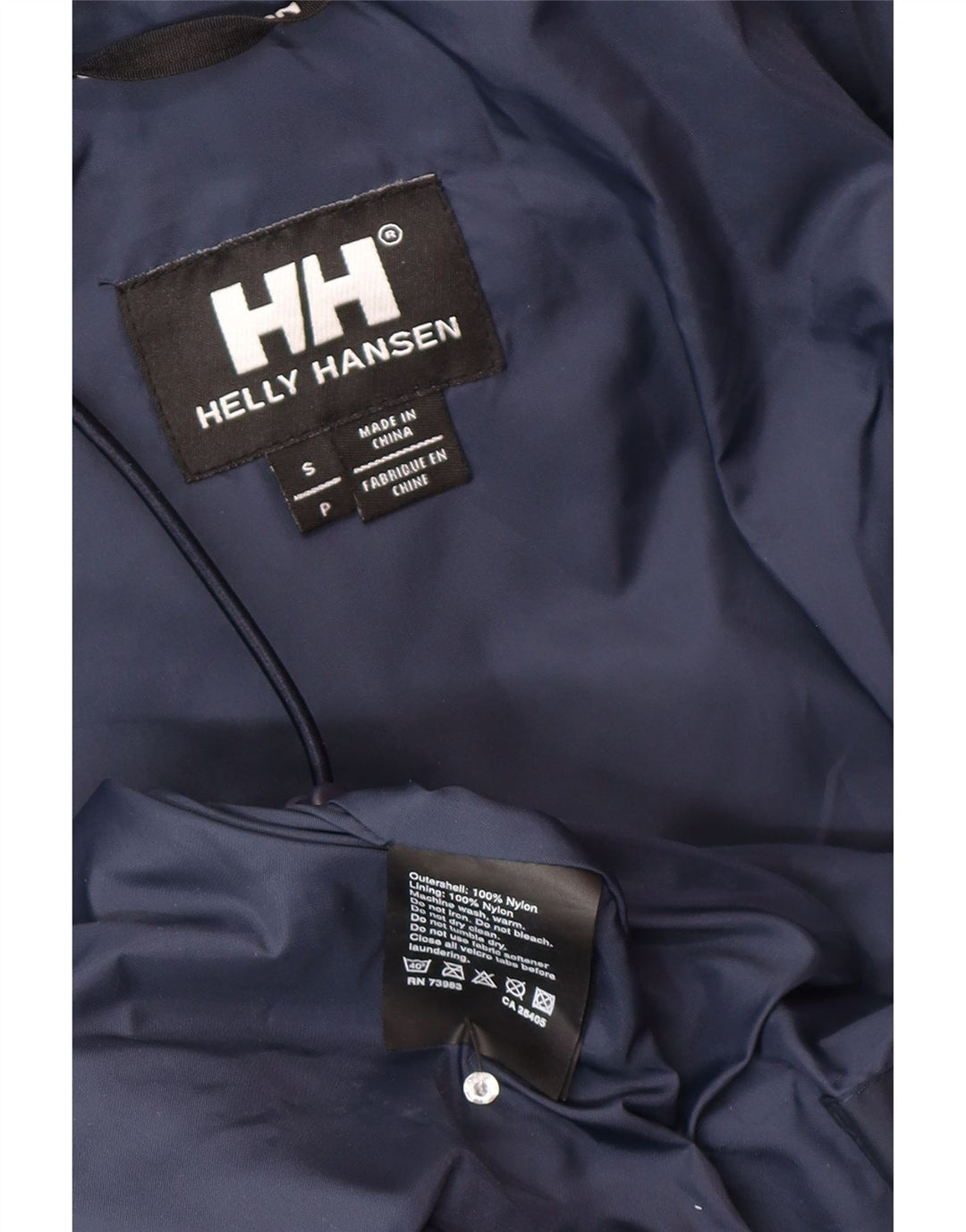 Helly Hansen Veste coupe-vent à capuche pour homme UK 36 Small Bleu marine