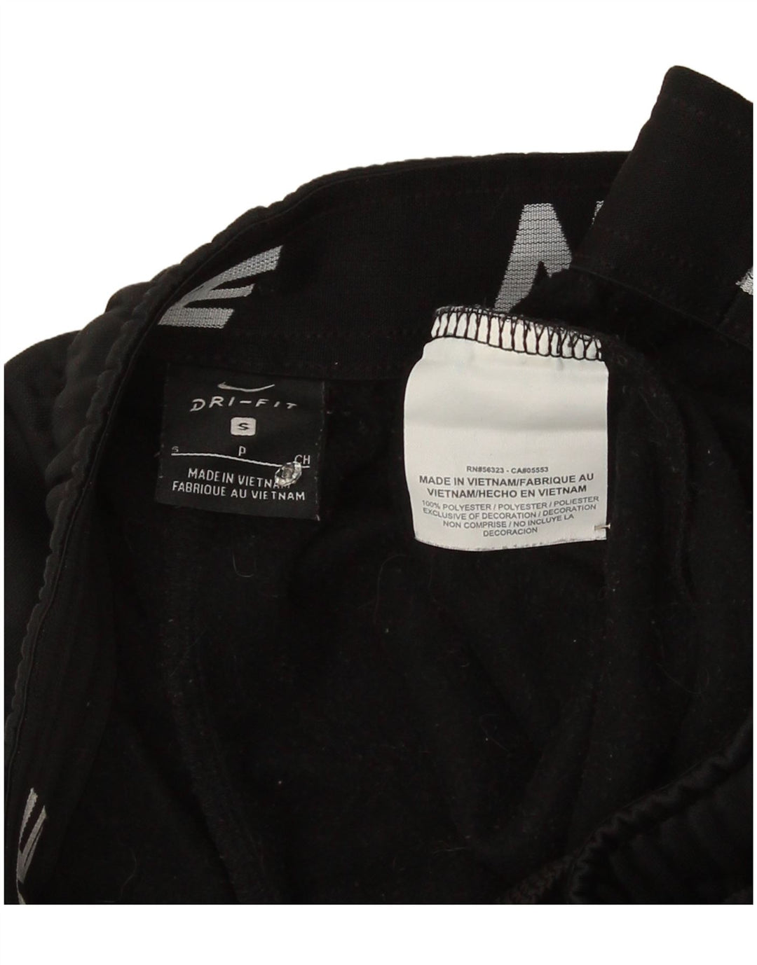 Pantalon de survêtement Nike Dri Fit pour hommes, petit, noir, polyester
