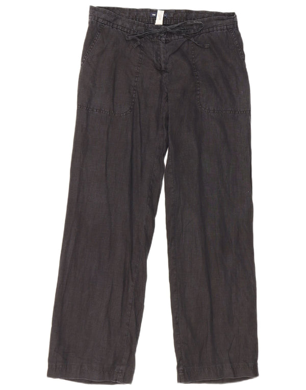 Gap Pantalon Large Femme UK 6 XS W28 L28 Lin Noir