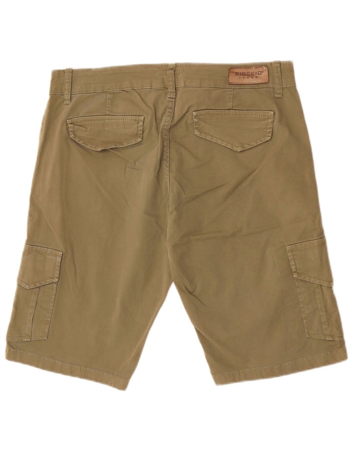 Risskio Short Cargo Homme W34 Grand Kaki