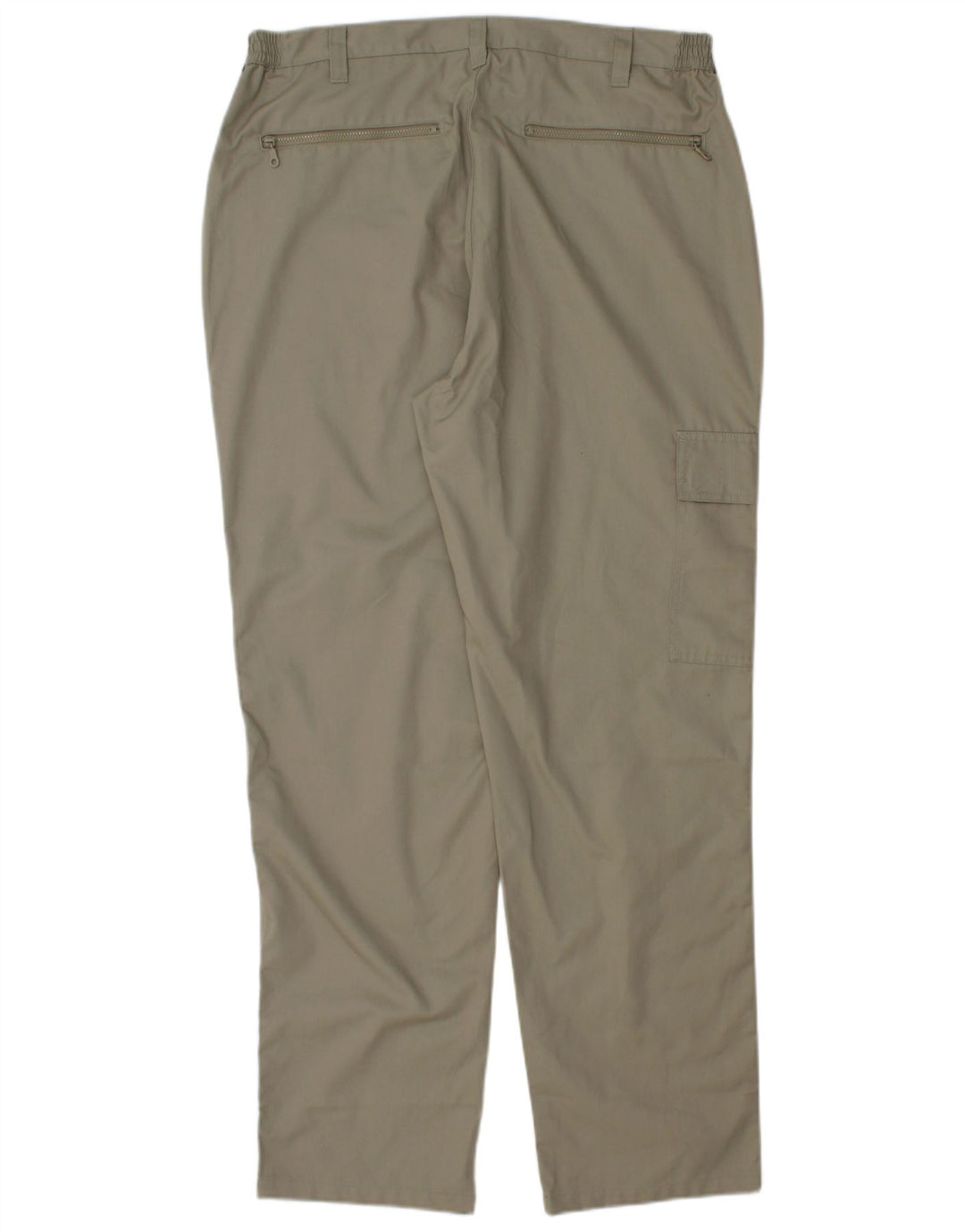 COTTON TRADERS Pantalon cargo droit homme W36 L30 Gris Polyester