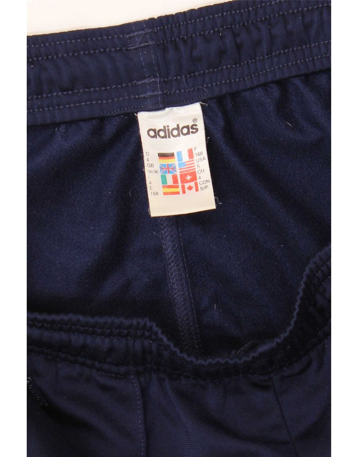 Adidas Pantalon de survêtement pour homme UK 36/38 Small Bleu marine Polyester