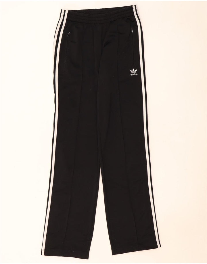 Adidas Pantalon de survêtement pour femme UK 8 Small Noir Polyester