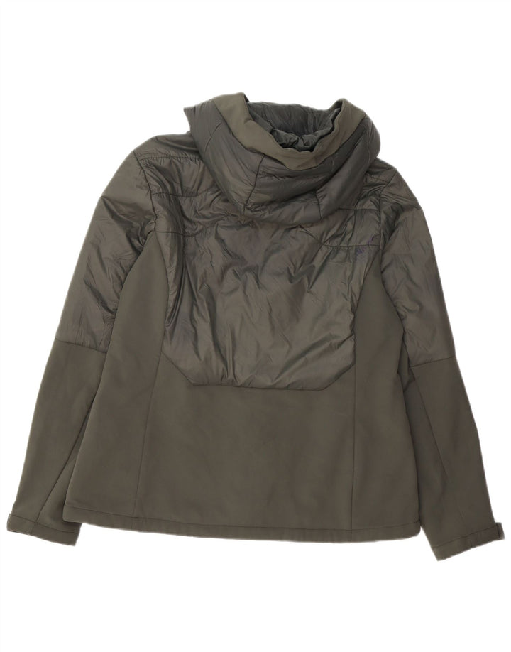 Mountain Warehouse Veste coupe-vent à capuche pour femme UK 16 Large Kaki