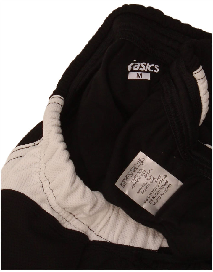 Asics Short de sport graphique pour femme UK 12 Polyester color block noir moyen