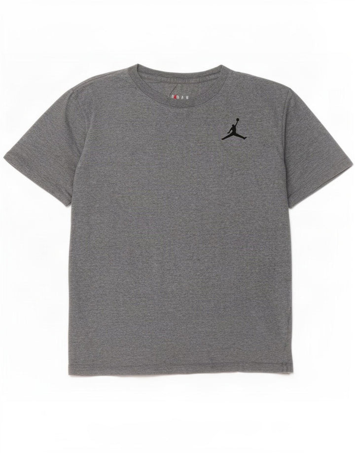 Jordan T-shirt pour homme en coton gris Taille L