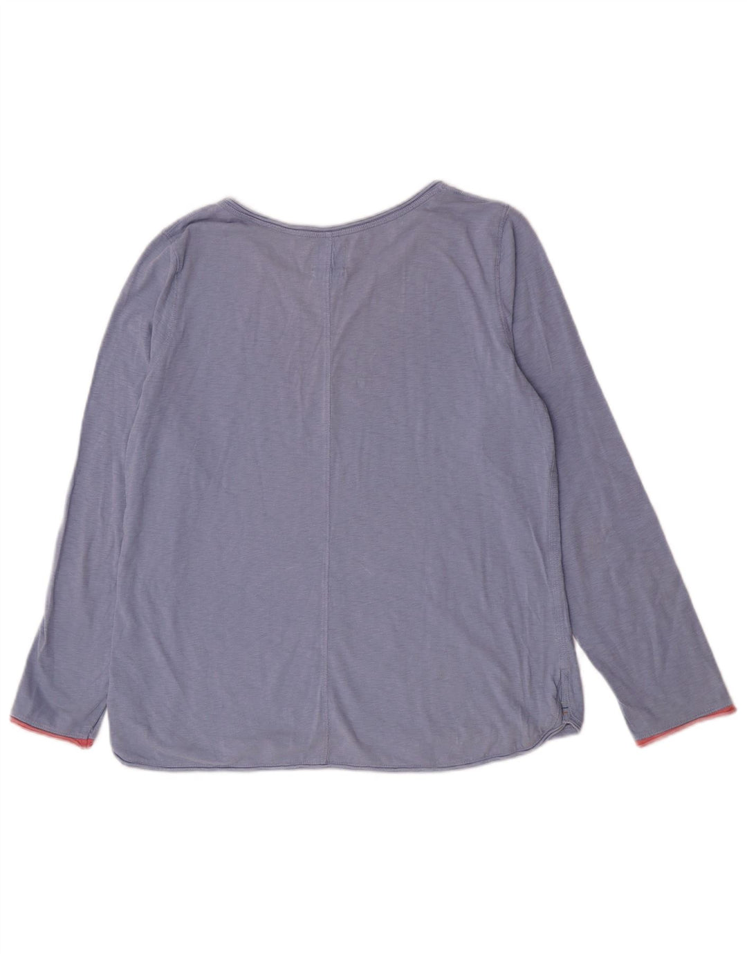 Top Femme White Stuff Manches Longues UK 12 Bleu Moyen Coton