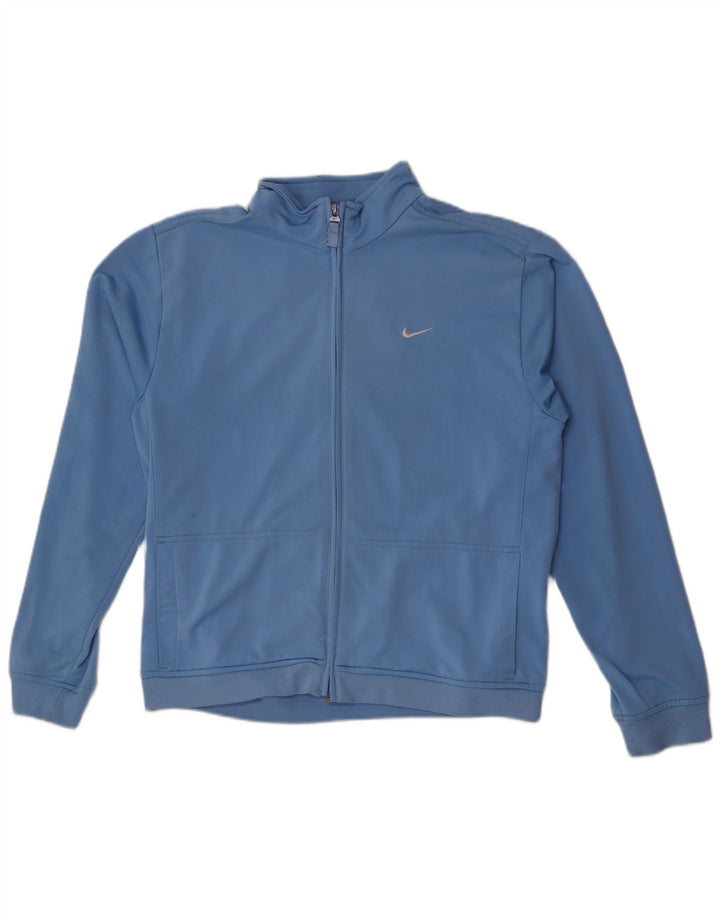 Veste de survêtement Nike garçon graphique 13-14 ans XL bleu polyester
