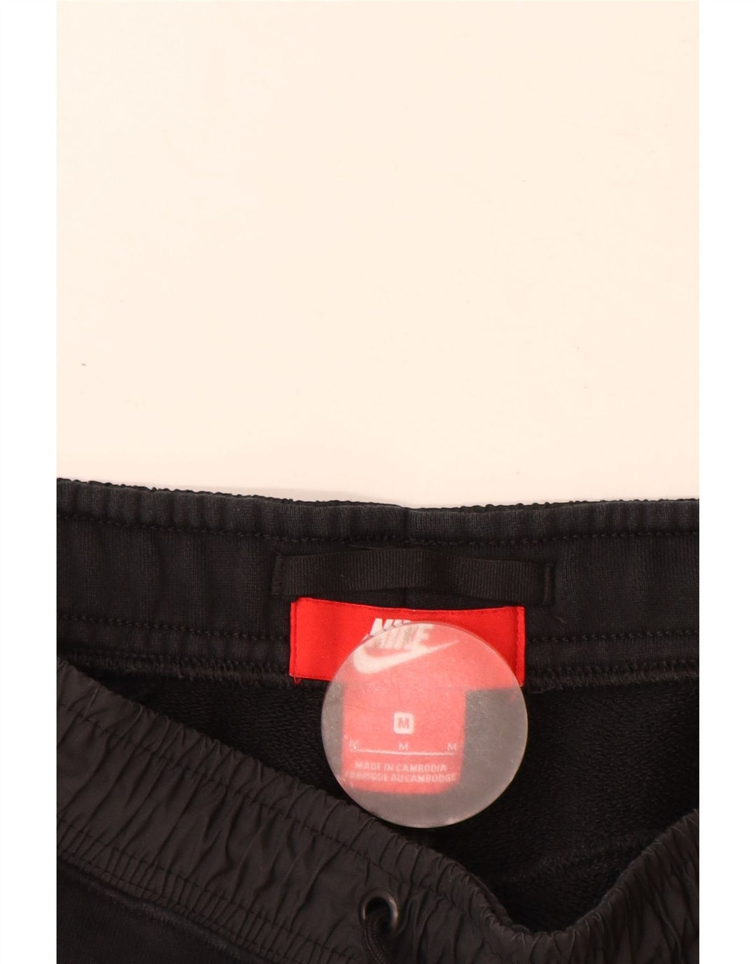 Nike Pantalon de survêtement pour homme en coton noir moyen