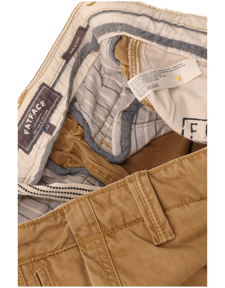 Fat Face Short Cargo Regular W32 Homme Coton Beige Moyen
