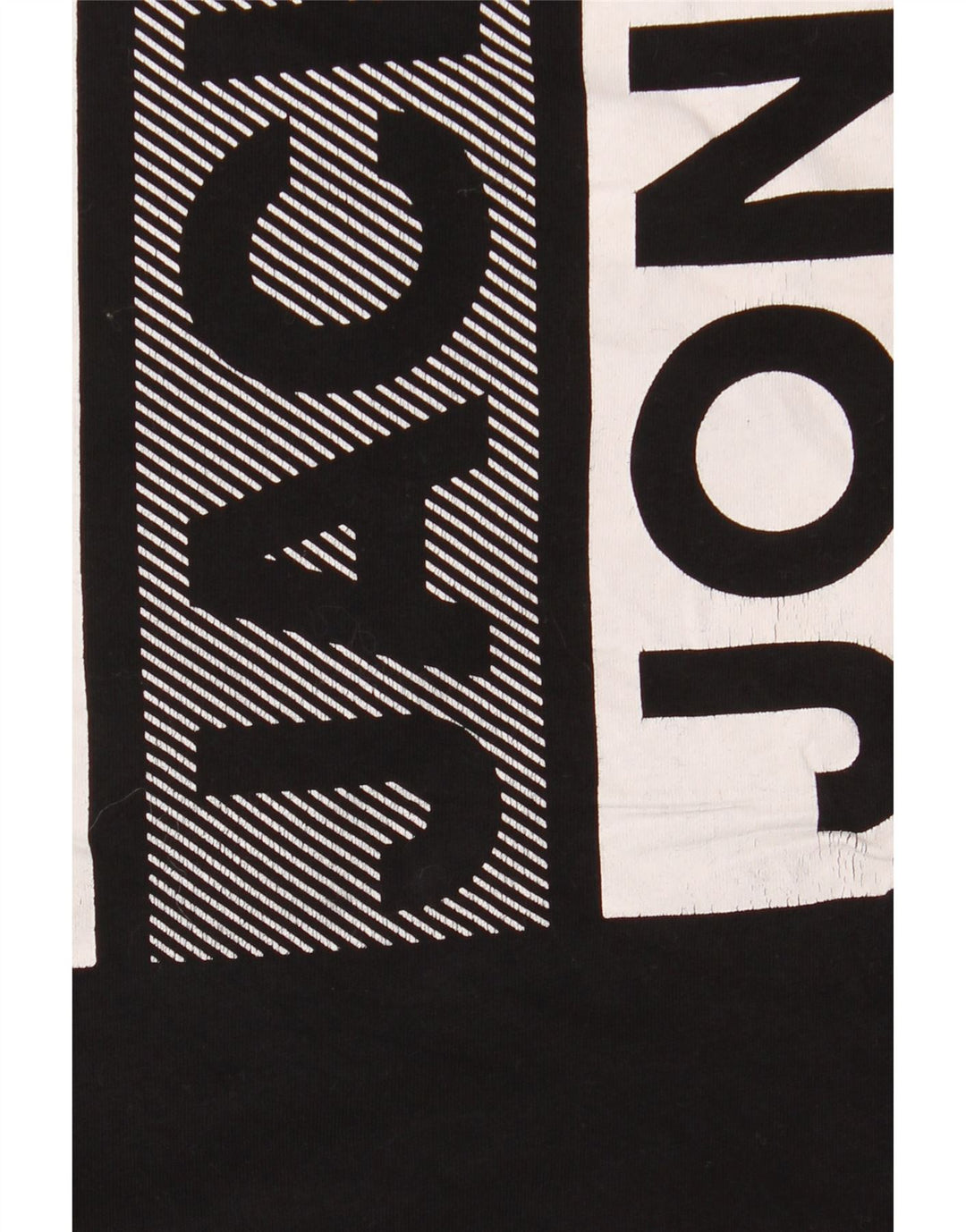 Jack & Jones T-Shirt Graphique Homme Grand Noir Coton