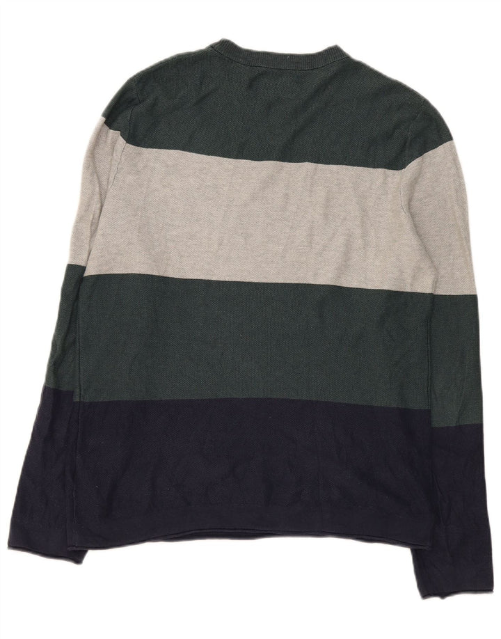 Jack & Jones Haut à manches longues pour homme en coton rayé multicolore