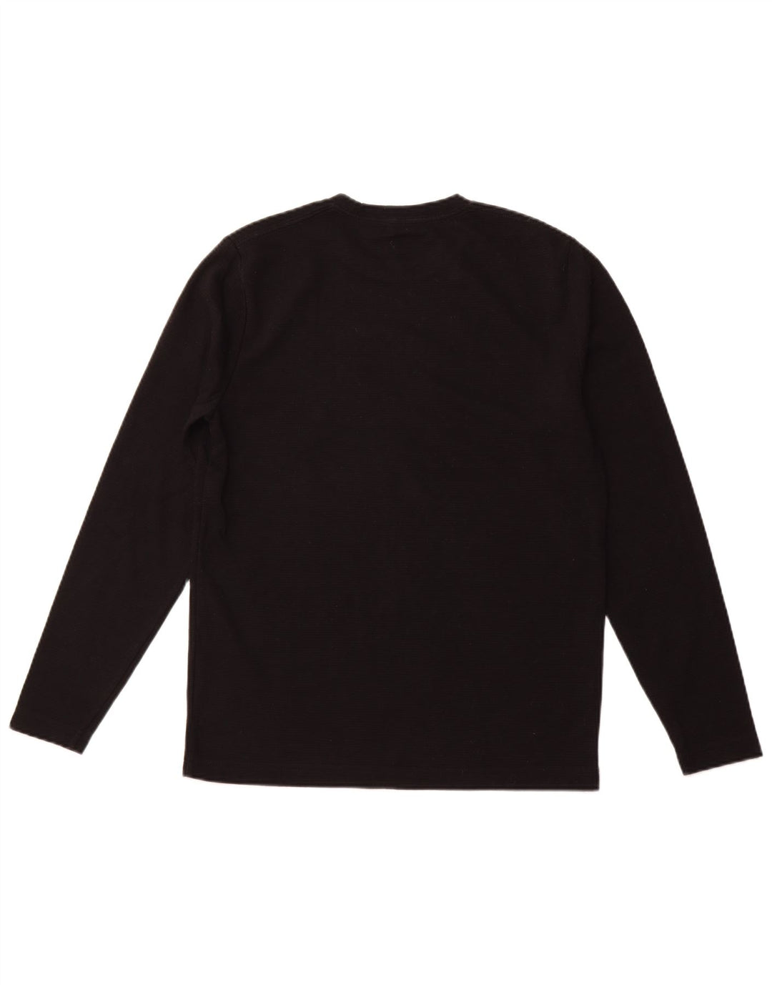 HOLLISTER Haut Graphique à Manches Longues Homme Noir Moyen