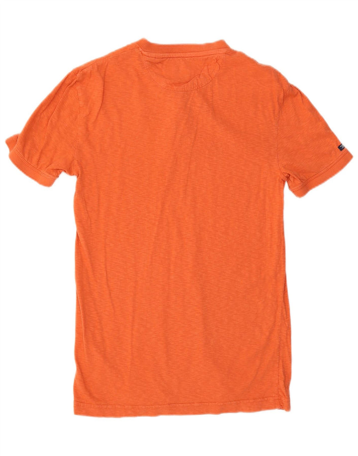 Superdry T-Shirt Homme Orange Moyen Coton