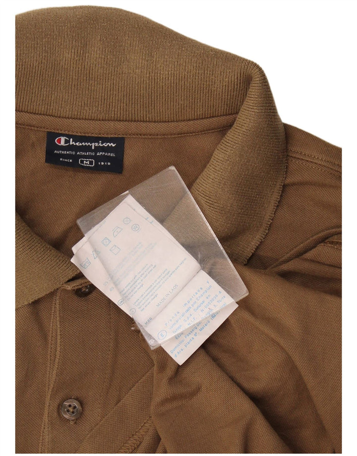 Champion Polo Homme Marron Moyen Coton