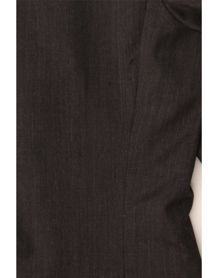Tommy Hilfiger Veste blazer à 2 boutons pour homme UK 40 Large Gris Laine Classique