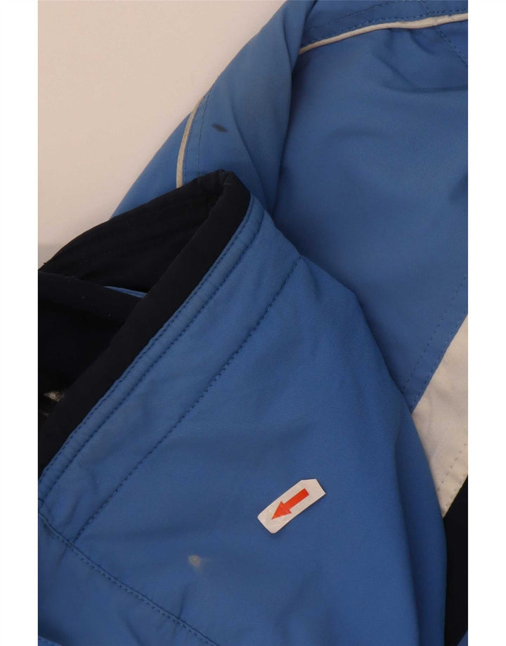 Aesse Veste de ski à capuche pour homme IT 52 XL Bleu Colorblock Polyamide