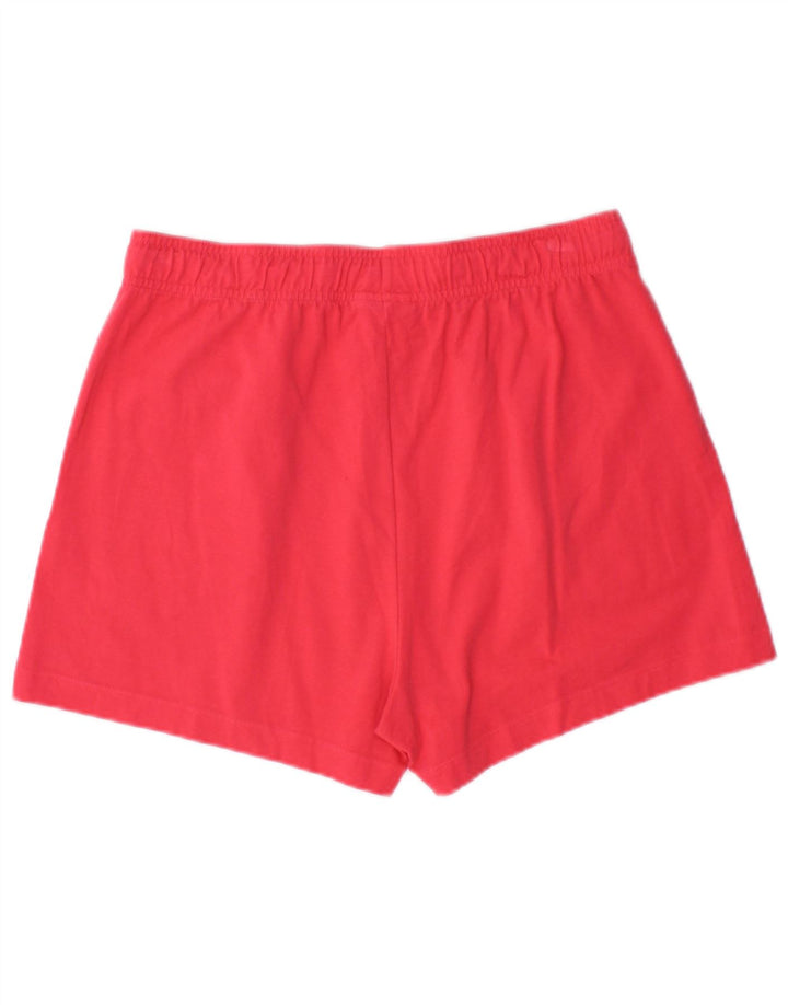 CHAMPION Womens Sport Shorts UK 14 Large  Pink