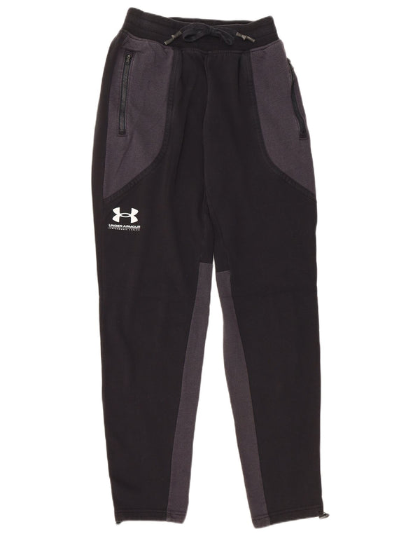 UNDER ARMOUR Pantalon de Survêtement Homme Small Noir Colourblock Cotton