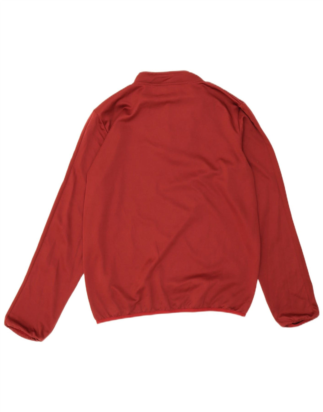 Kappa Haut de Survêtement Graphique à Col Zippé Homme Marron Moyen Polyester