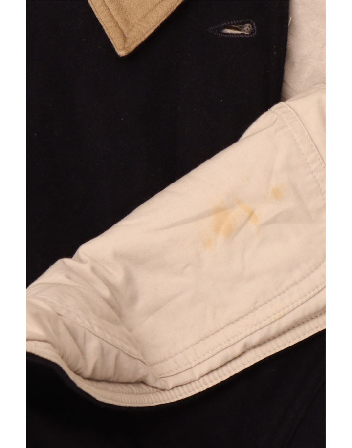 IVY OXFORD Veste coupe-vent pour homme UK 42 XL Bleu marine Coton