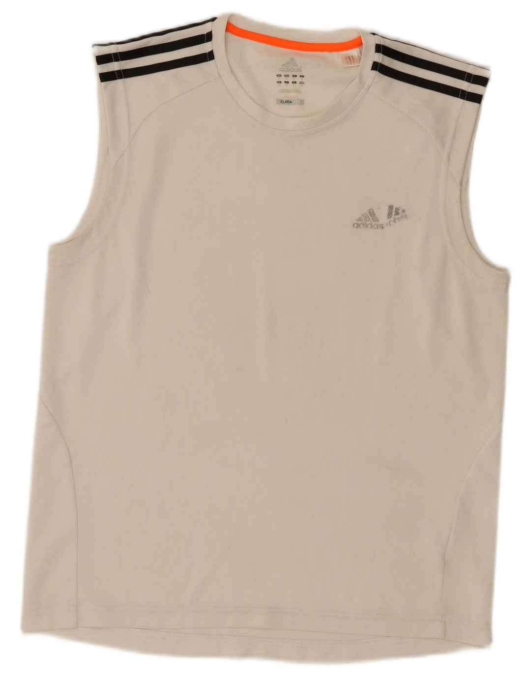 Adidas Débardeur Climalite Homme Blanc Moyen