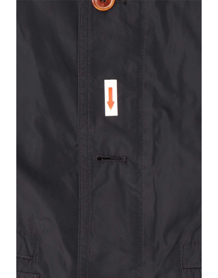 Massimo Dutti Veste utilitaire pour homme UK 40 Large Bleu Marine Polyester
