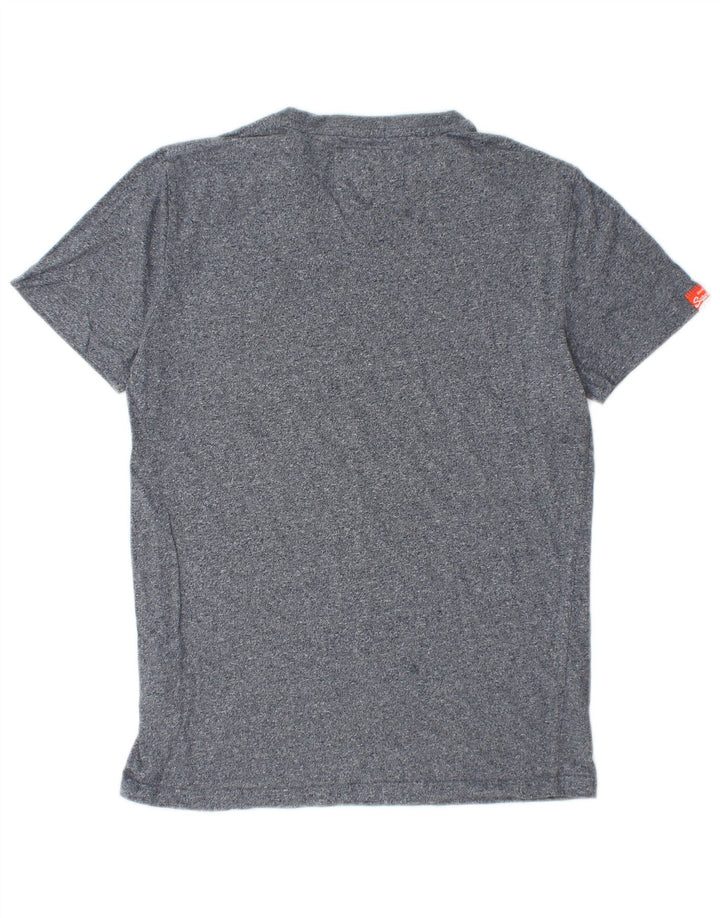 SUPERDRY T-Shirt Homme Top Small Bleu Marine Coton