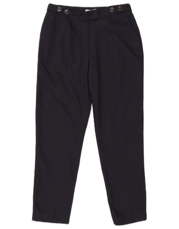 Phase Eight Pantalon de costume fuselé pour femme UK 10 Small W29 L27 Bleu marine