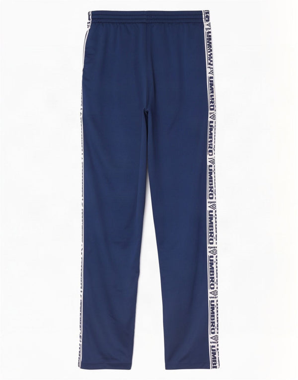 Umbro Pantalon de Survêtement Graphique Large Homme Bleu Marine Colourblock