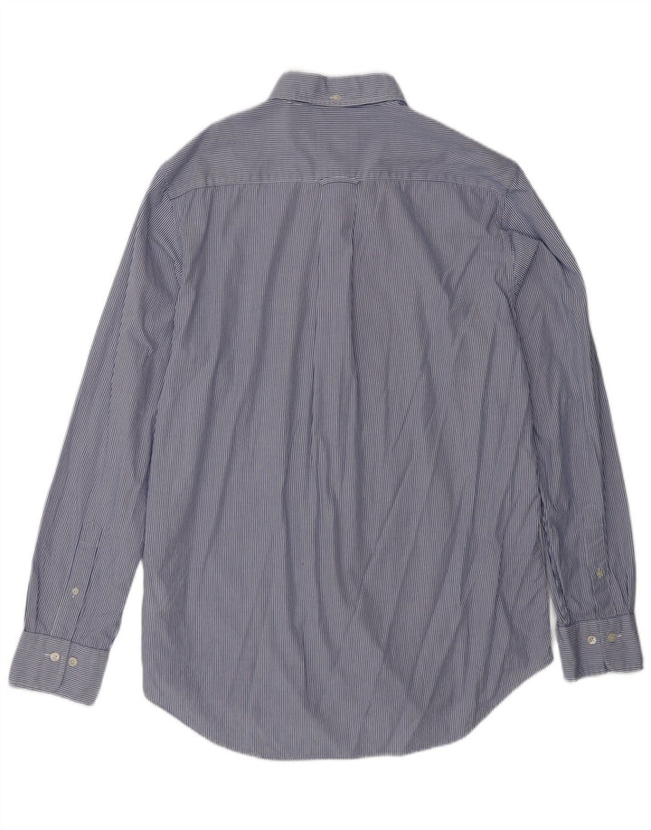 GANT Chemise homme taille 39/40 coton à fines rayures bleu moyen