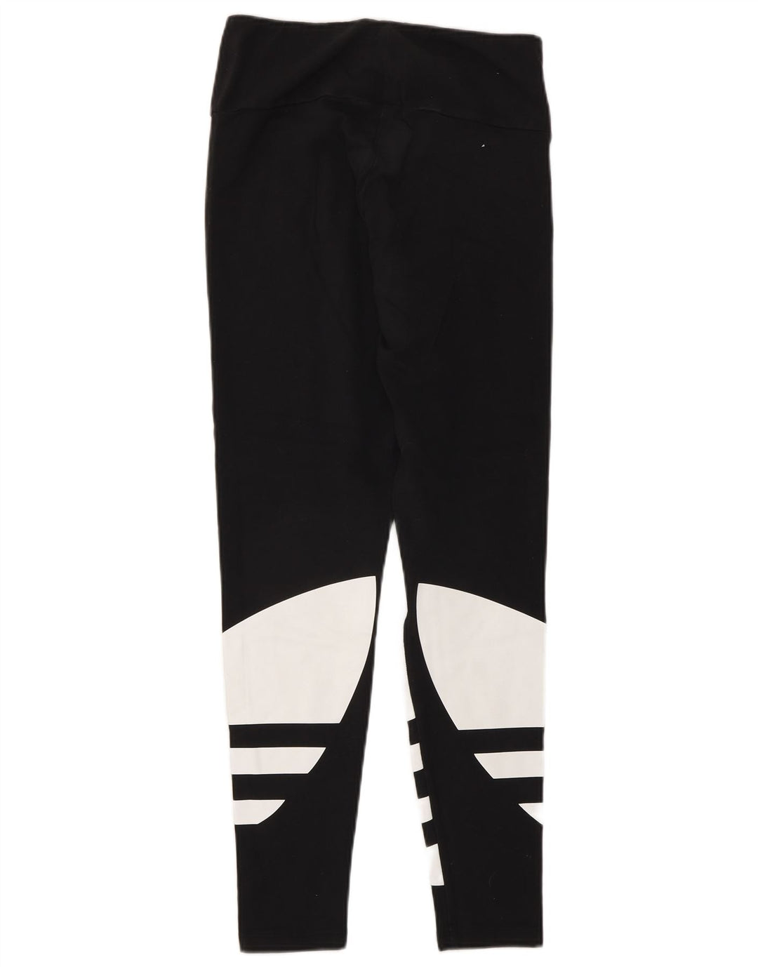Adidas Leggings graphiques pour femmes UK 10 Small Black Colourblock