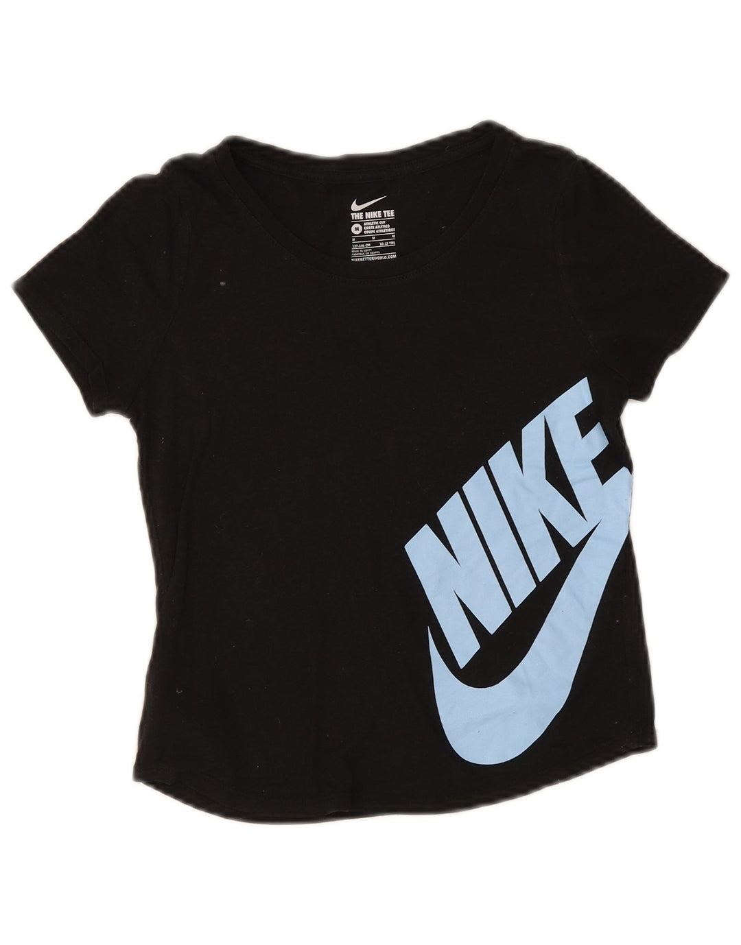 Nike Garçons Athletic Cut Graphic T-Shirt Top 10-11 ans Noir Polyester