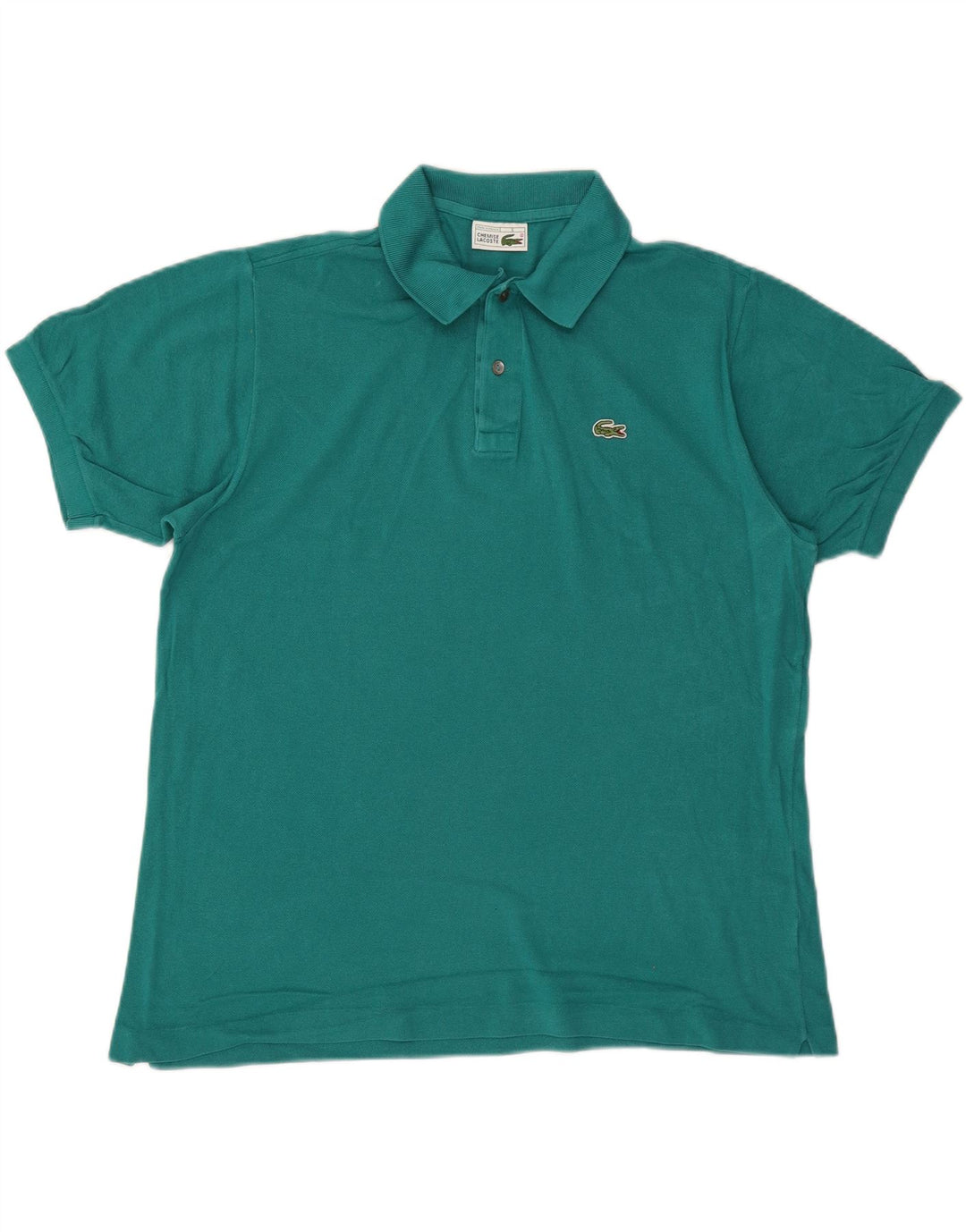 LACOSTE Polo Homme Taille 6 XL Coton Turquoise