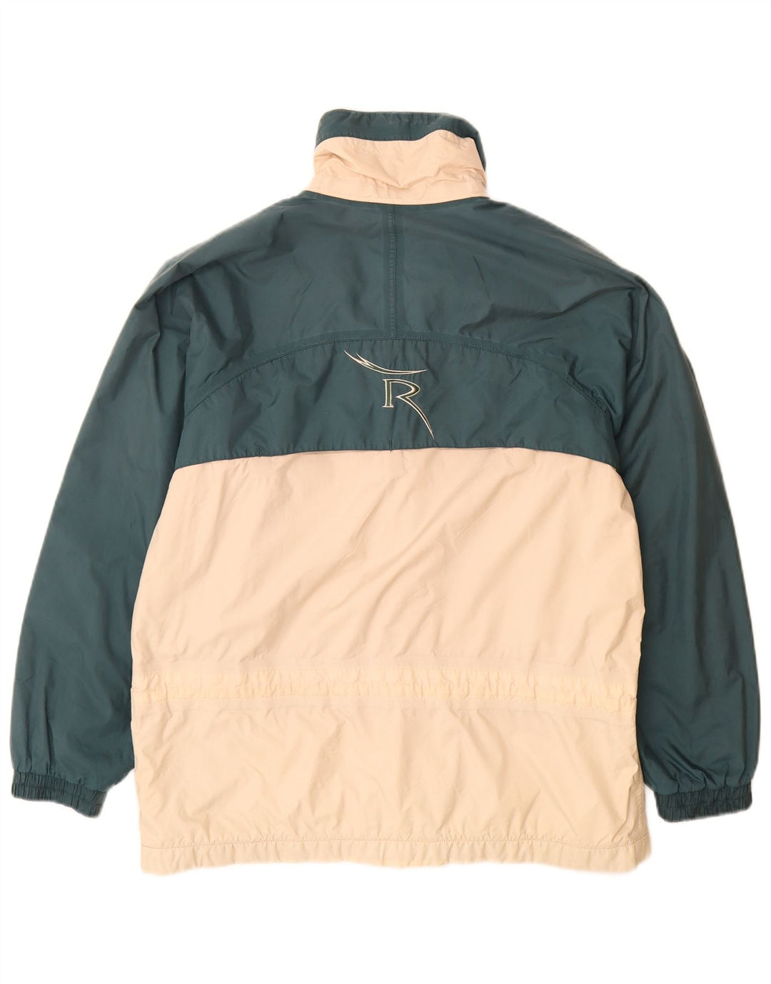 Chervo Veste coupe-vent graphique pour homme UK 36 Small Vert Colorblock