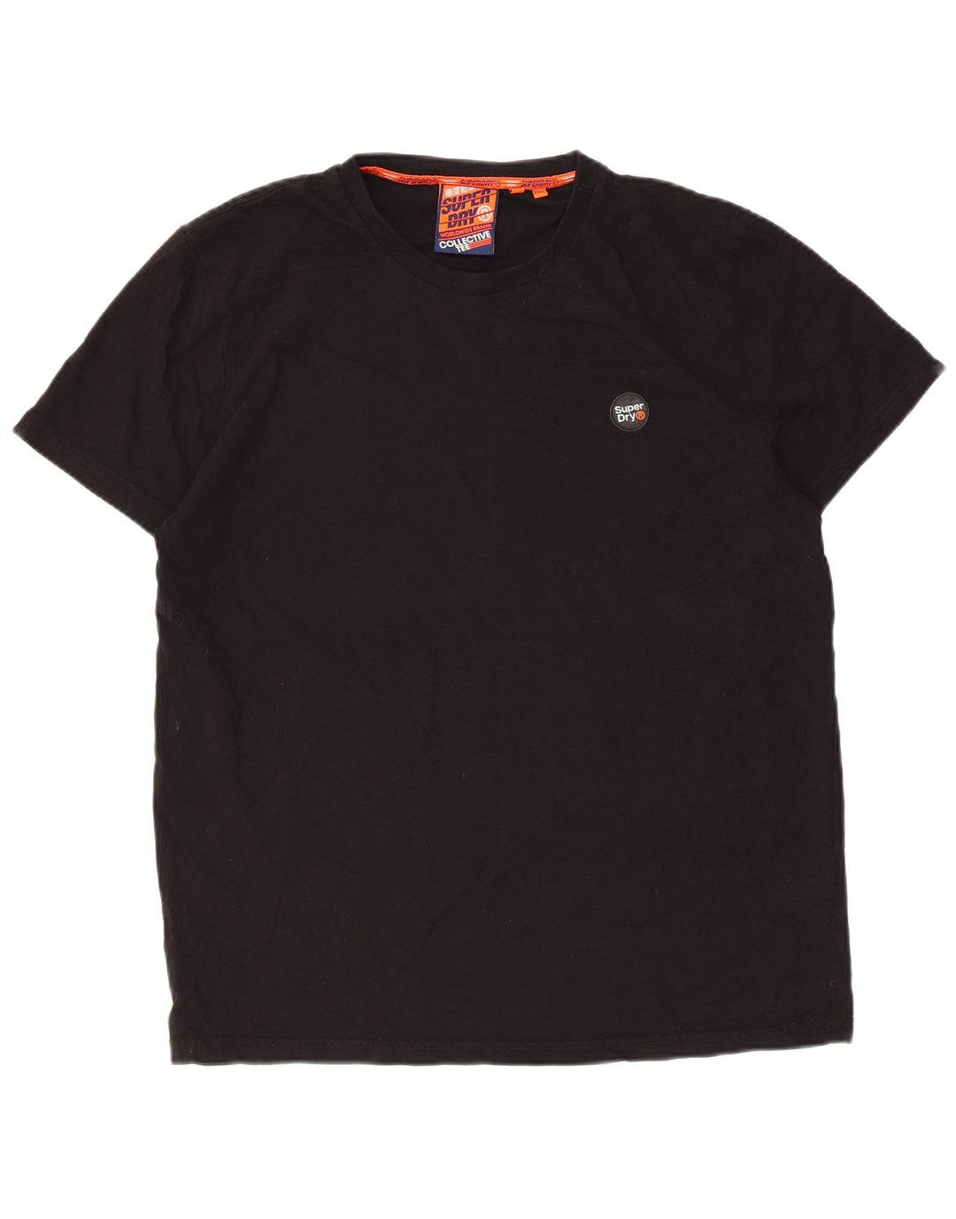 Superdry T-Shirt Homme Top 2XL Noir Coton
