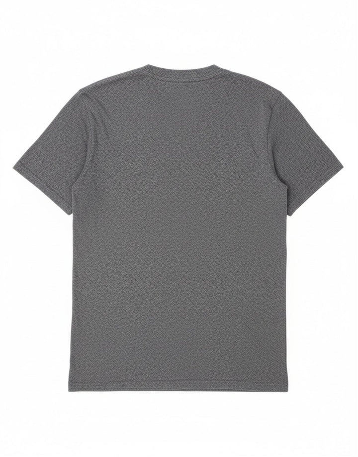 SUPERDRY Mens Graphic T-Shirt Top Small Navy Blue Cotton