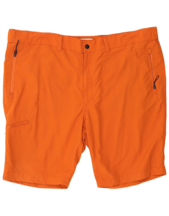 Marks & Spencer Short cargo pour homme 2XL W44 Orange Polyamide