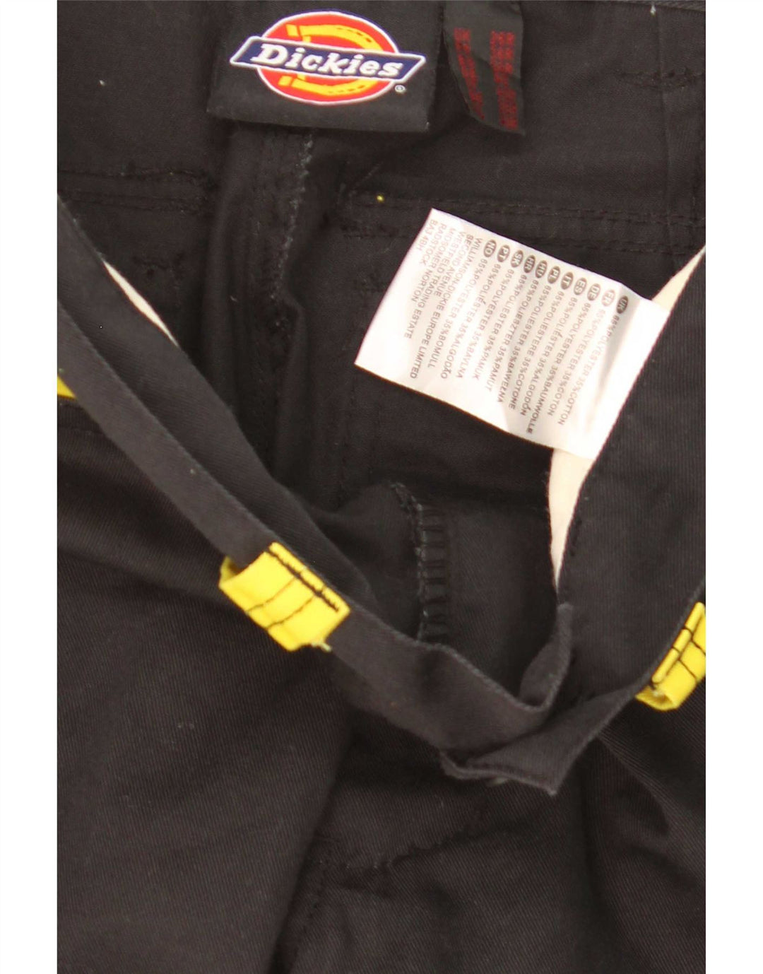 Dickies Pantalon Cargo Droit Homme W26 L31 Noir Colorblock Polyester
