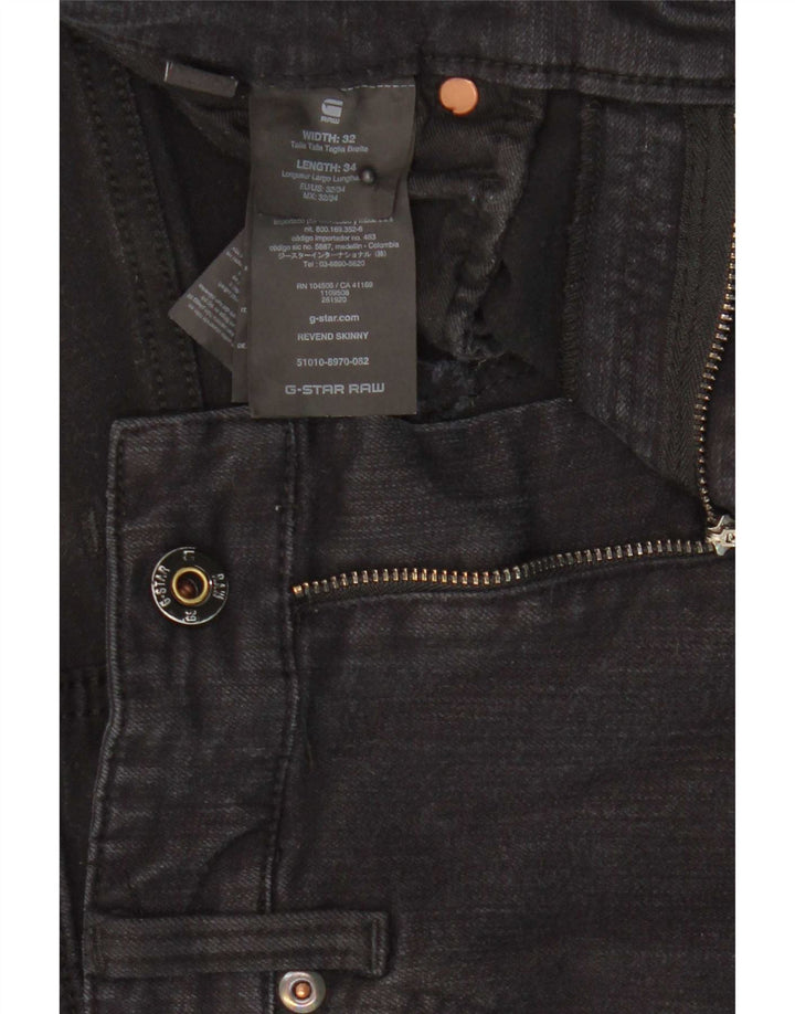 G-Star Jean Revend Skinny W32 L34 Homme Gris