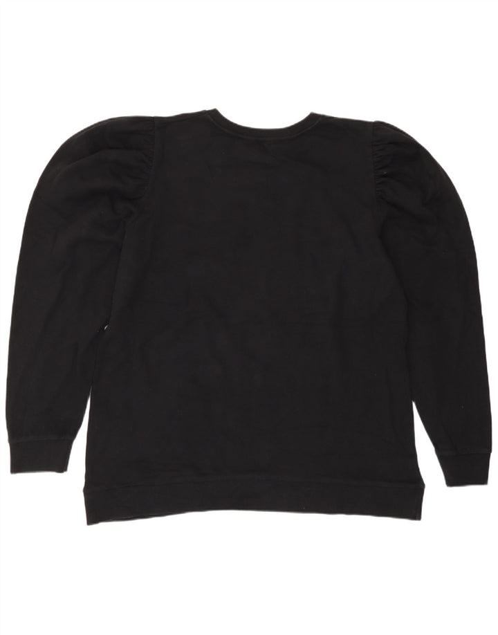 Zara Sweat-shirt pour femme UK 16 Large Noir
