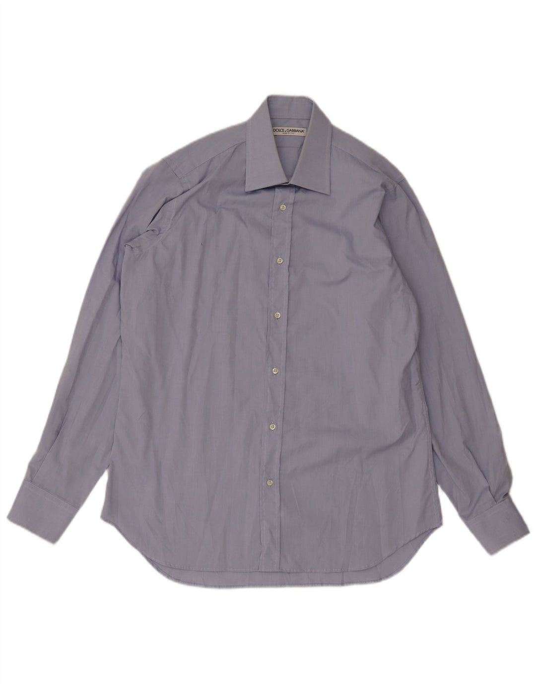 Dolce & Gabbana Chemise Homme Taille 40 15 3/4 Bleu Moyen