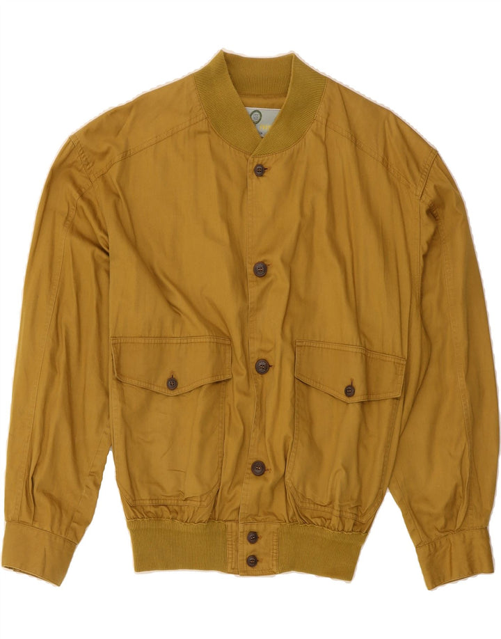 HYDE PARK Mens Bomber Jacket UK 40 Large Beige Vintage Hyde Park and Second-Hand Hyde Park from Messina Hembry 