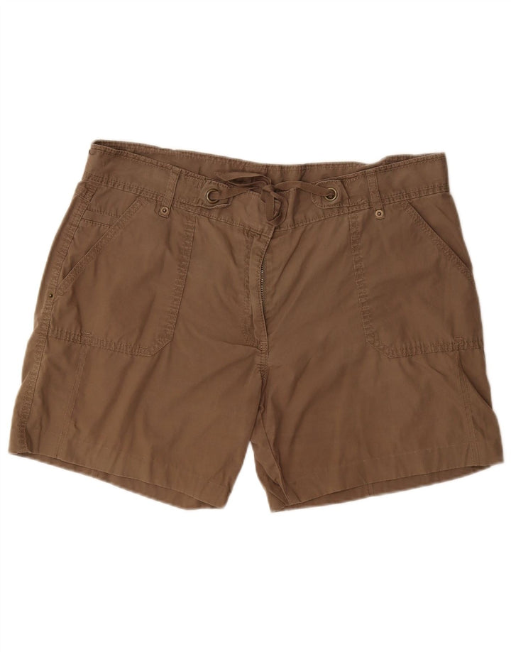 Marks & Spencer Short cargo pour femme UK 16 Large W34 Coton kaki