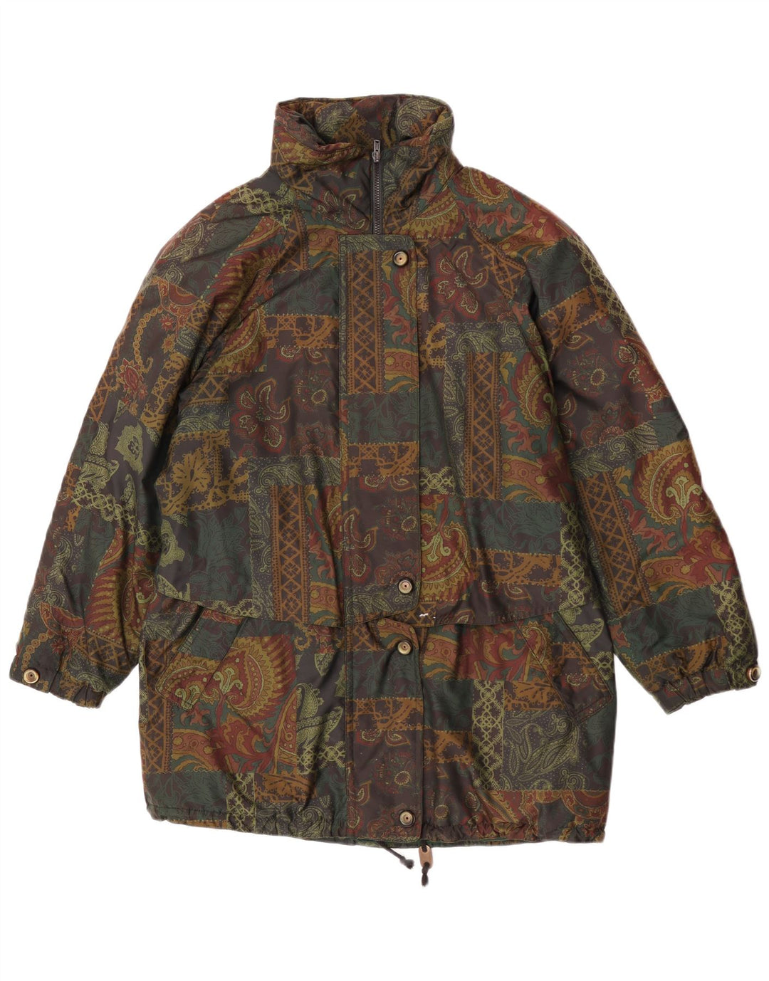 FUCHS & SCHMITT Veste coupe-vent pour femme UK 10 Small Green Paisley