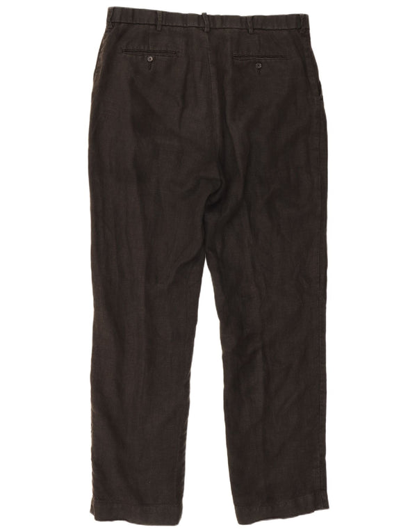 Polo Ralph Lauren Pantalon chino droit pour homme W38 L34 Lin marron