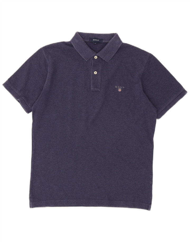Gant Polo Homme Petit Bleu Marine Coton