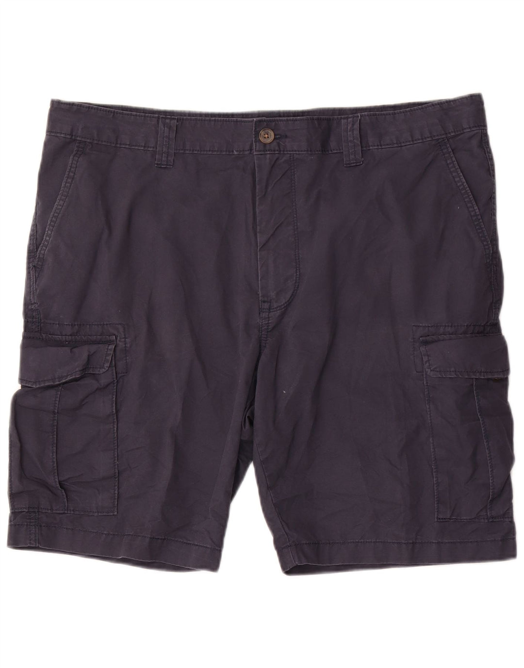 Marks & Spencer Short Cargo Homme W40 XL Bleu Marine Coton